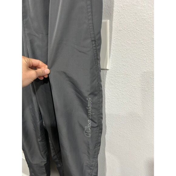 Champion Mens Gray Polyester Athletic Pants With Pockets Elastic Waist Sz XL - Picture 4 of 8